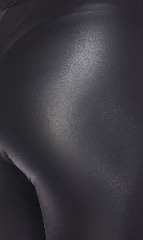 Black Faux Leather Bell Bottom Pants (Plus Sizes Available) - SohoGirl.com